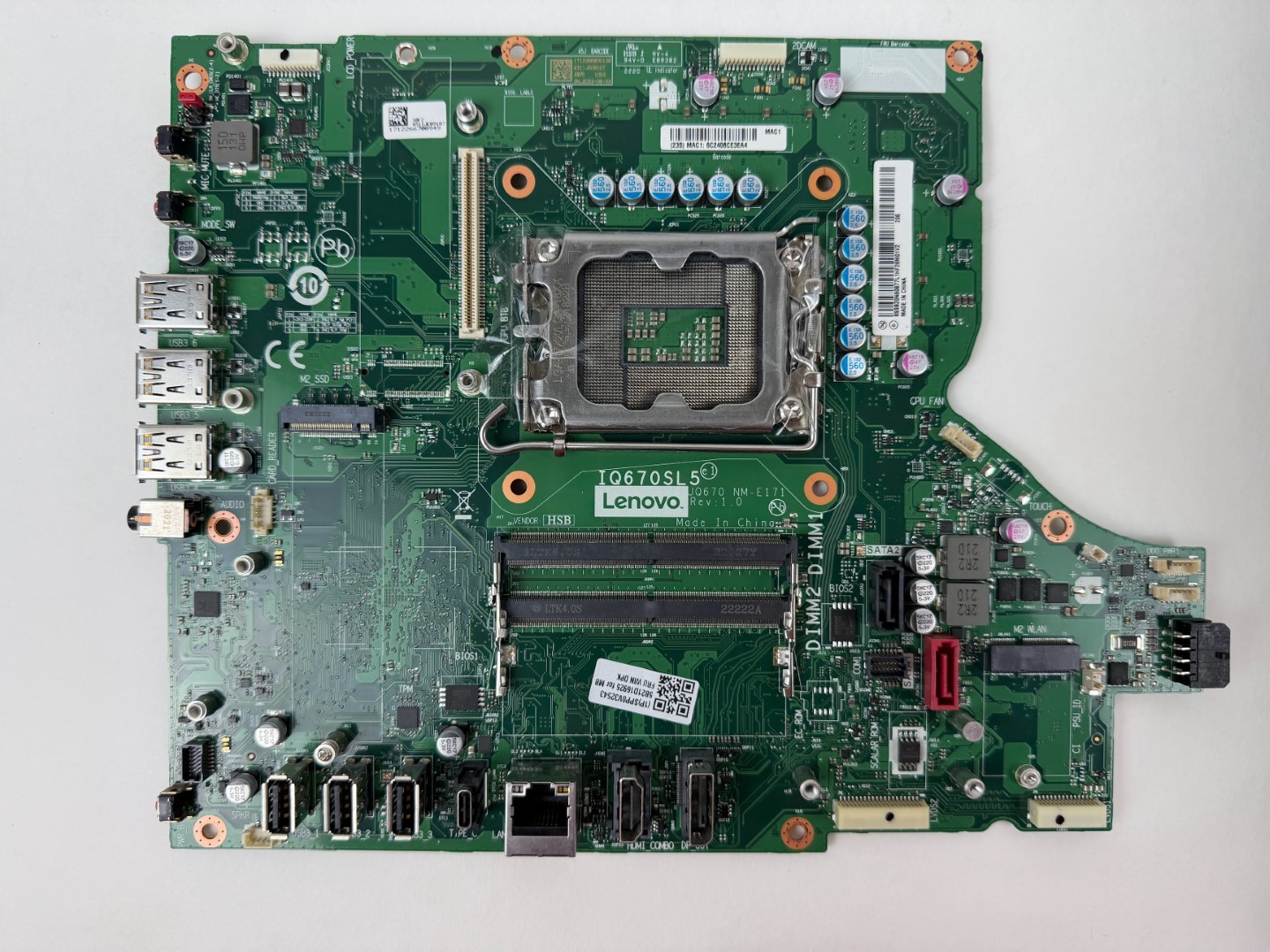 Motherboard 5B21D16925 for Lenovo ThinkCentre M90a Pro Gen 3