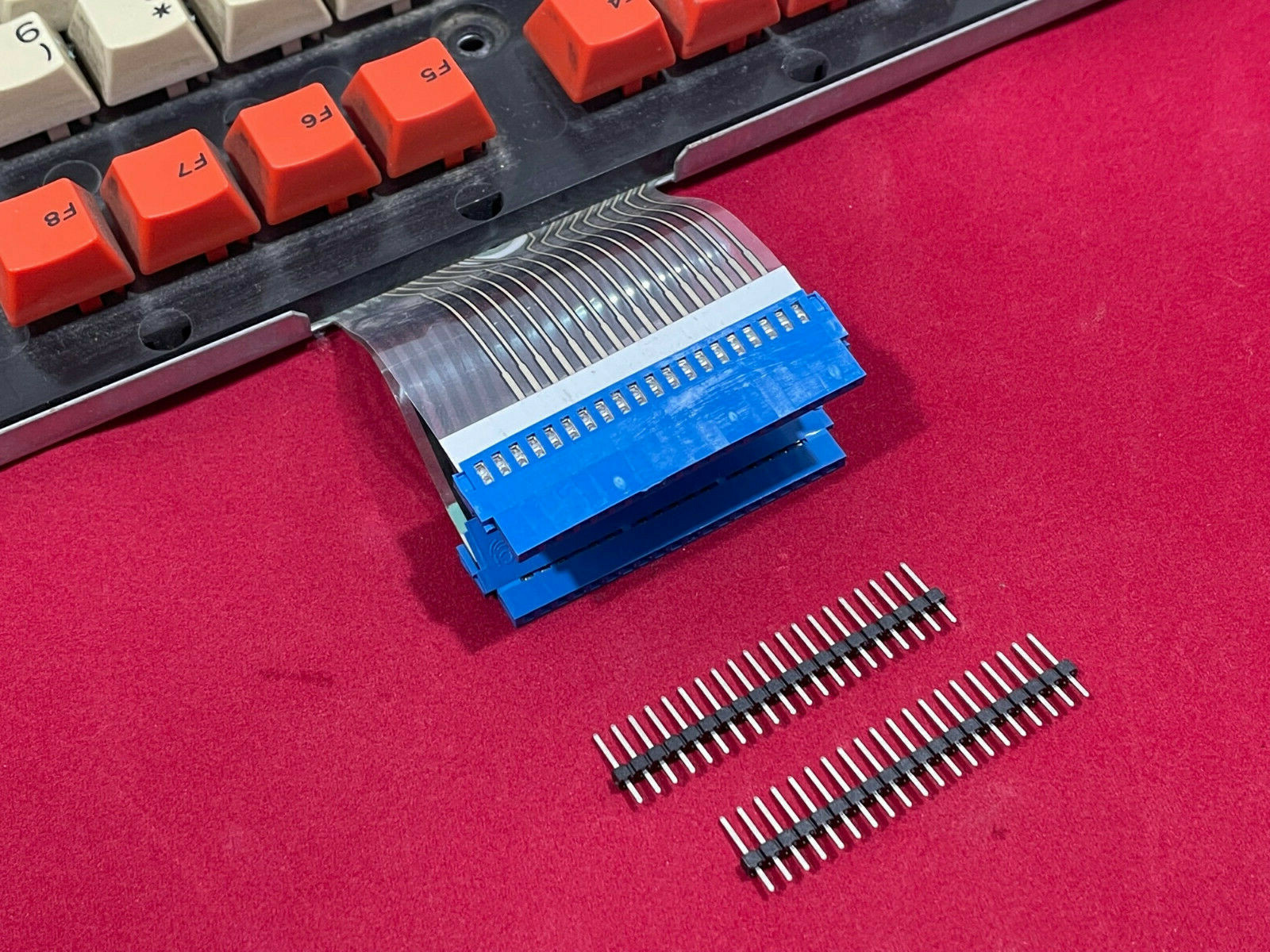 Keyboard connector Repair kit with Instructions for Acorn A3000, A3010, A3020