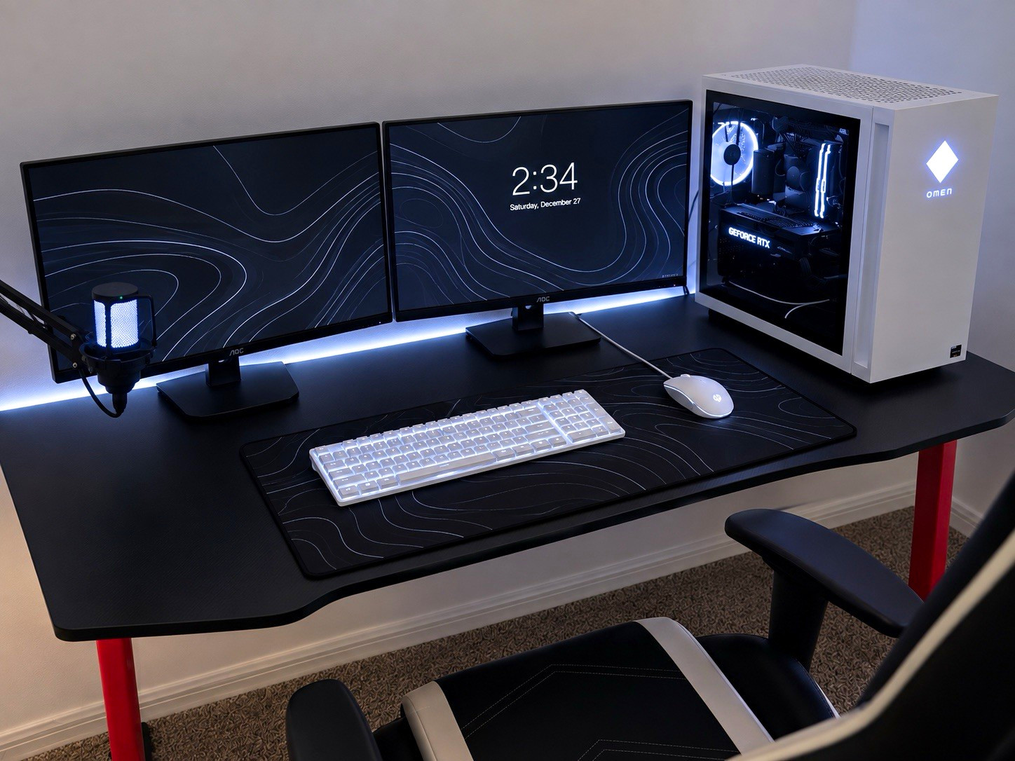 Gaming PC Setup for Sale – $2,200  Selling my complete gaming setup in great con