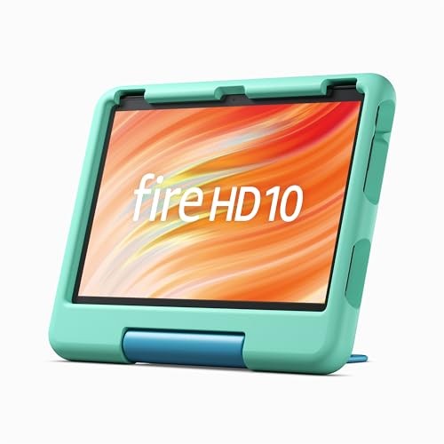 Genuine Amazon Kids' Protective Case (Green) for Fire HD 10 (13th Generation)