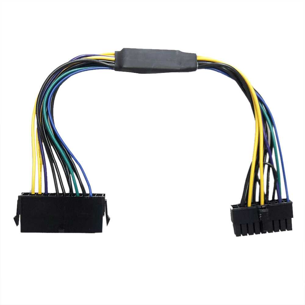 3PCS 24P to 18P Power Supply ATX PSU Cable 28cm for HP Z420 Z620 PC Motherboard