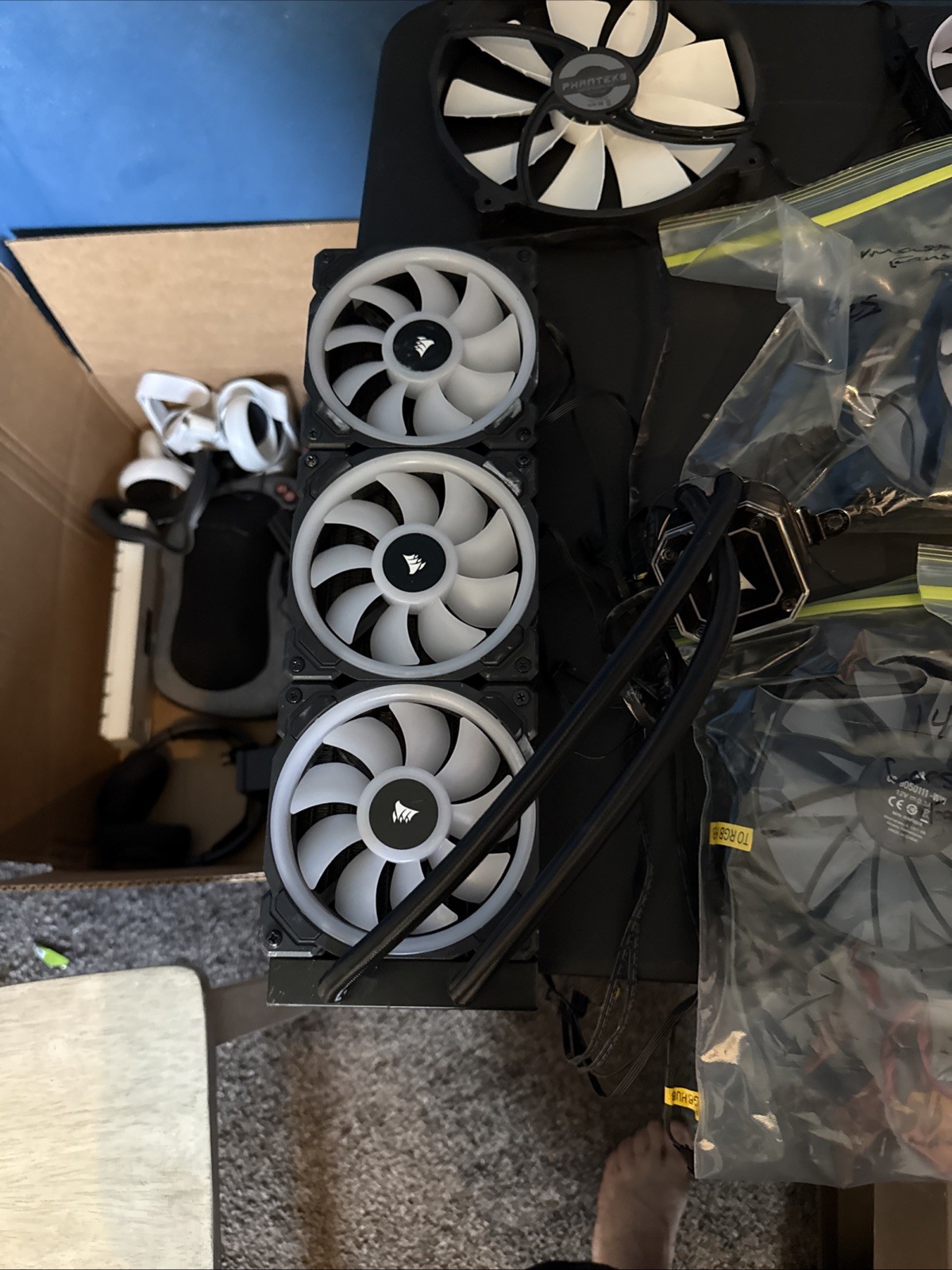 miscellaneous lot Of 10 Computer Fans