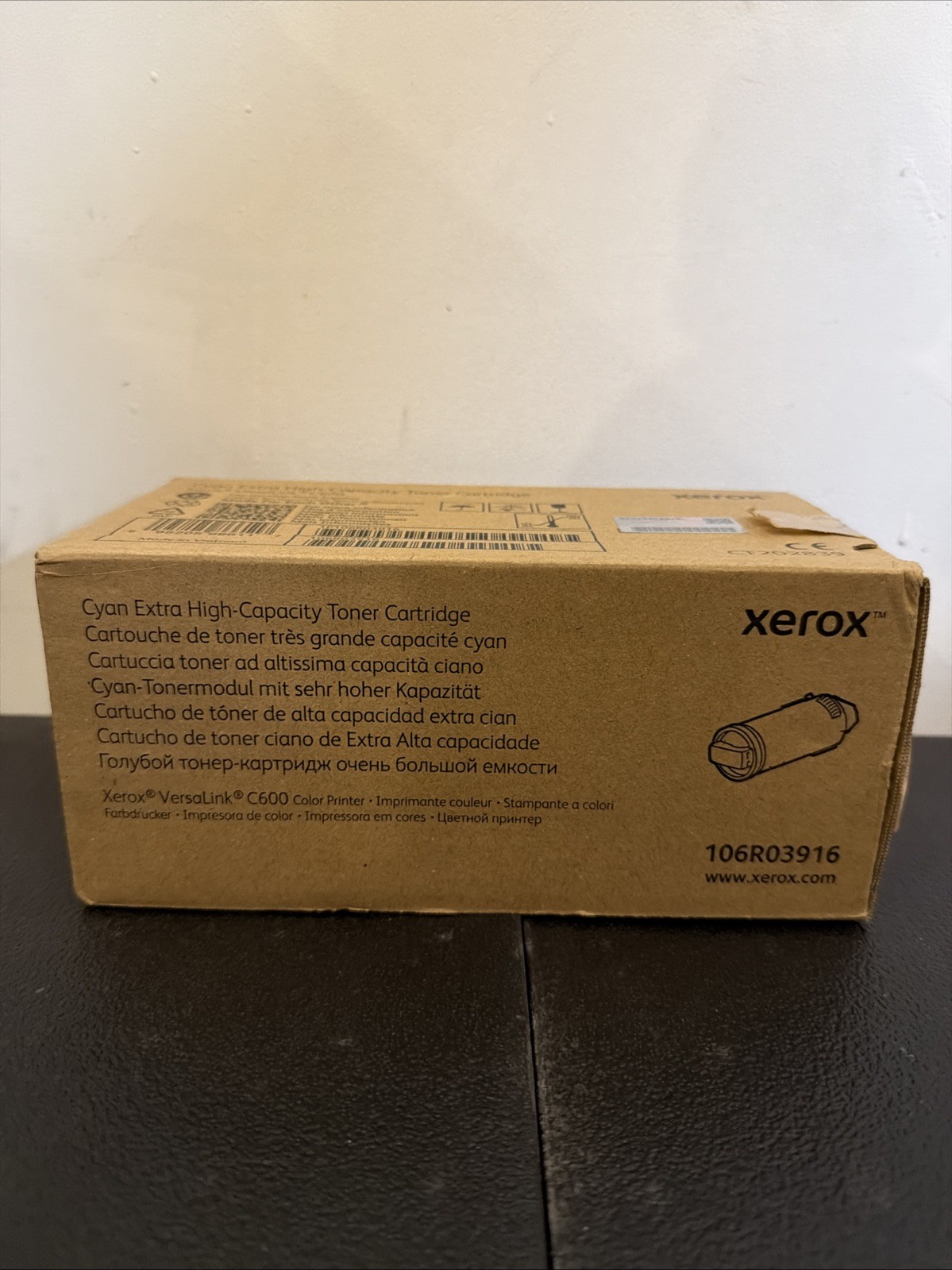 Genuine Xerox 106R03916 Cyan Extra High Capacity Toner Cartridge VersaLink C600
