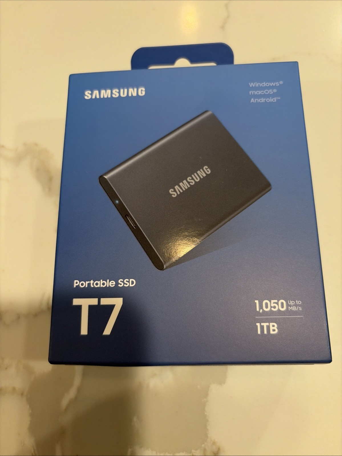 Samsung T7 1TB (MU-PC1T0T/AM) USB 3.2 Gen 2 External SSD FACTORY SEAL - GRAY