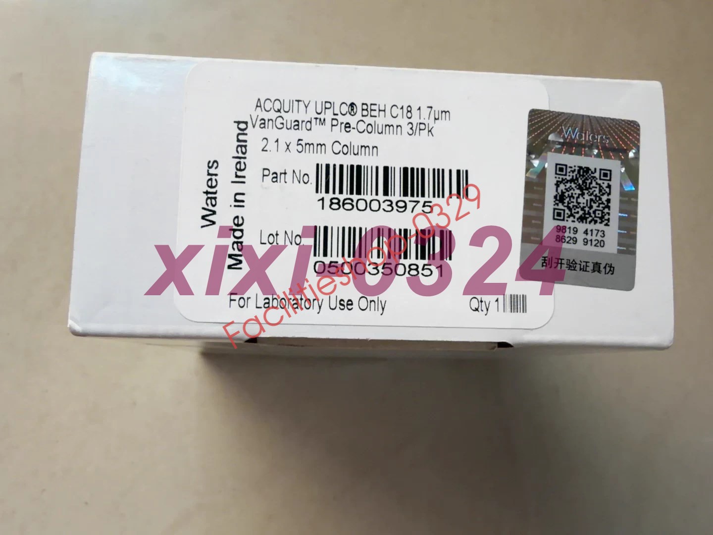 1pcs NEW Waters 186003975 Protection column DHL/FedEx