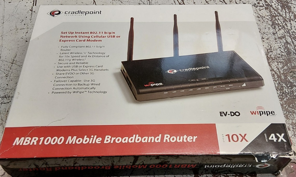 CradlePoint MBR1000  Broadband N Wireless Router