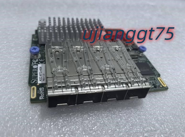 Supermicro X710-DA4 10G 4-port optical port 10 GbE network card AOC-MTG-i4SM