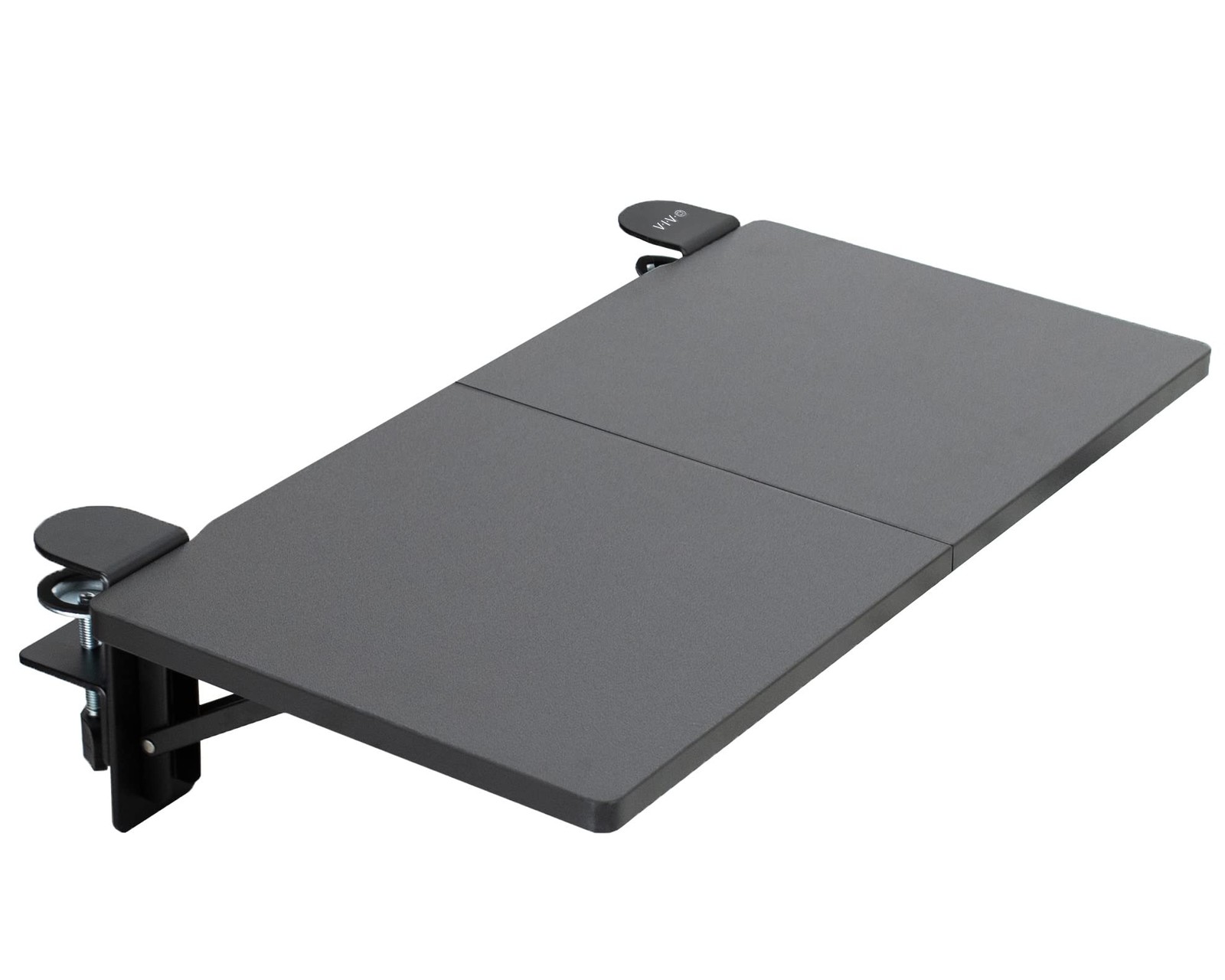 VIVO Clamp-on 24 x 12 inch (14 Including Clamps) Desk Extender, Wrist Support...