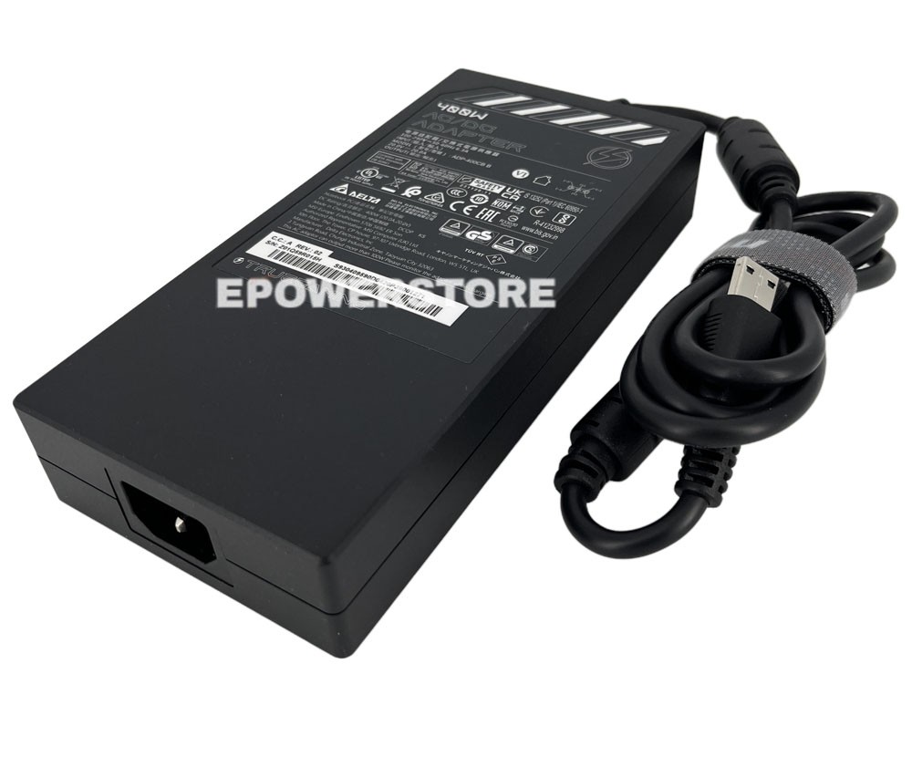 Delta 20V 400W AC Adapter Charger For MSI Titan 18 HX A14VIG-036US Gaming Laptop