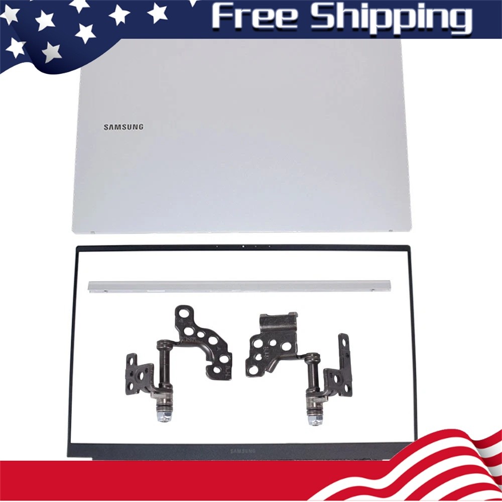 LCD Back Cover+Hinge+Bezel+Hinge Cover For Samsung Galaxy Book NP750XDA NP760XDA