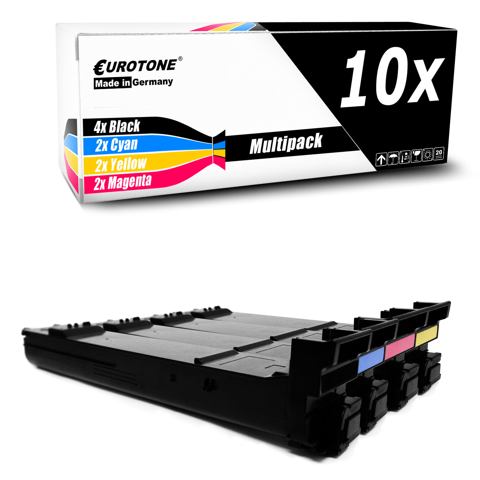 10X Cartridge For Xerox WC-6400-X Workcentre 6400-X 6400-XFW6400-S 6400-XFW