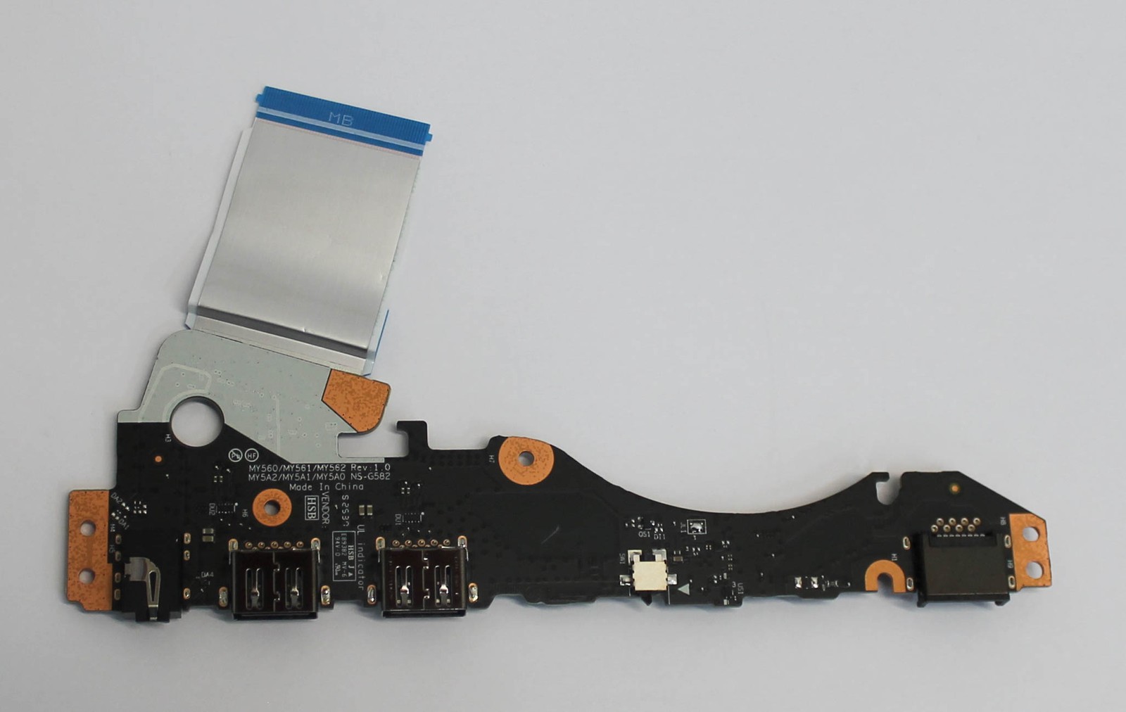 5C50S25892 LENOVO CARDPOP L 83F3 I/O PC BOARD W/CABLE LEGION 5 16IAX10 "GRADE A"