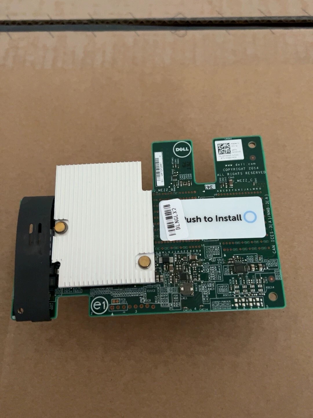 Dell FC640 0KHN5 PowerEdge FC PCIE Mezzanine Adapter