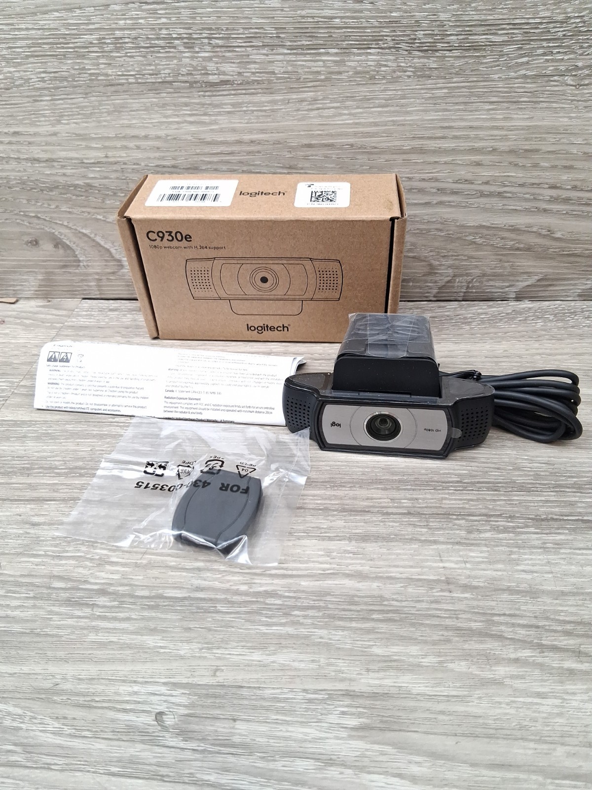 Logitech C930E 30 fps 1080p Video Webcam (Brand New Sealed)