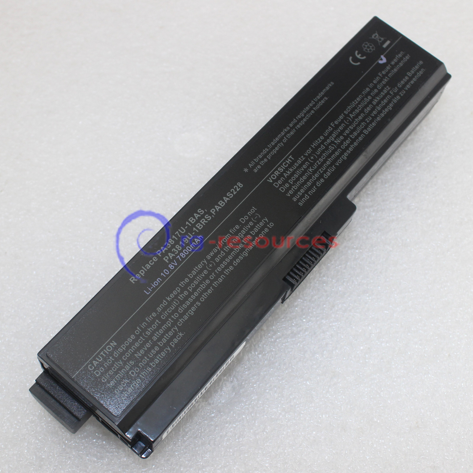 9 Cell New PA3819U-1BRS PA3817U-1BRS PA3818U-1BRS Battery For Toshiba L655 D