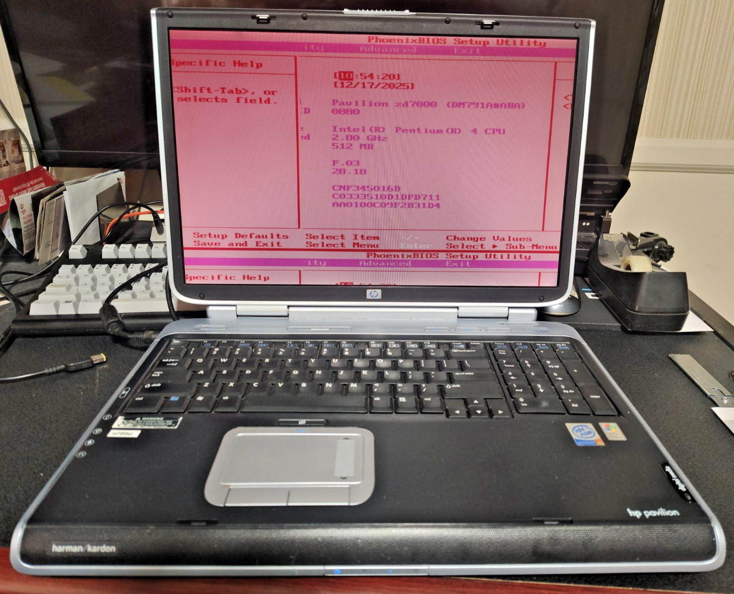HP Pavilion ZD7000 DM791A#ABA