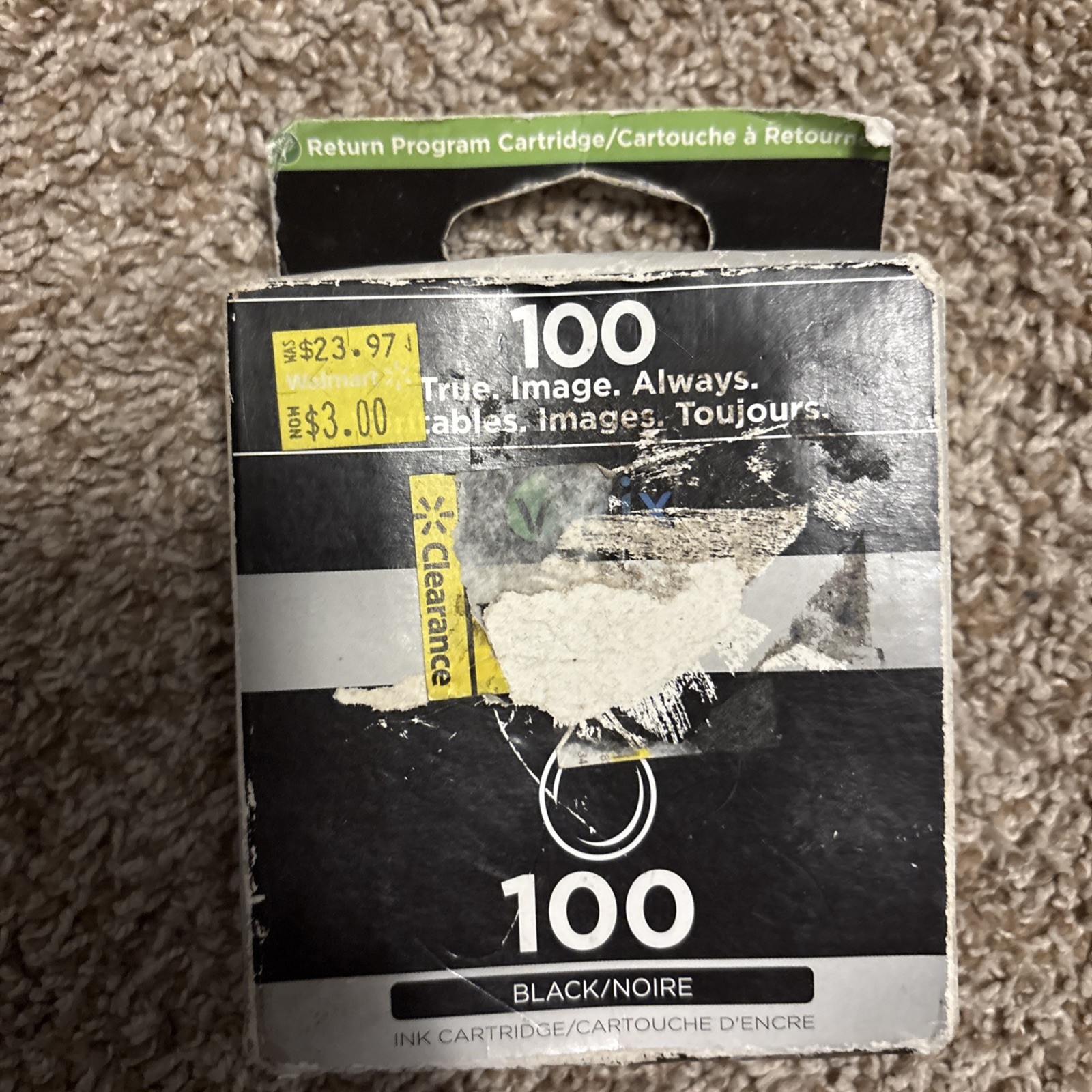Lexmark Standard Yield 100 Ink Cartridge - Black Ink Vizix Print NEW IN BOX