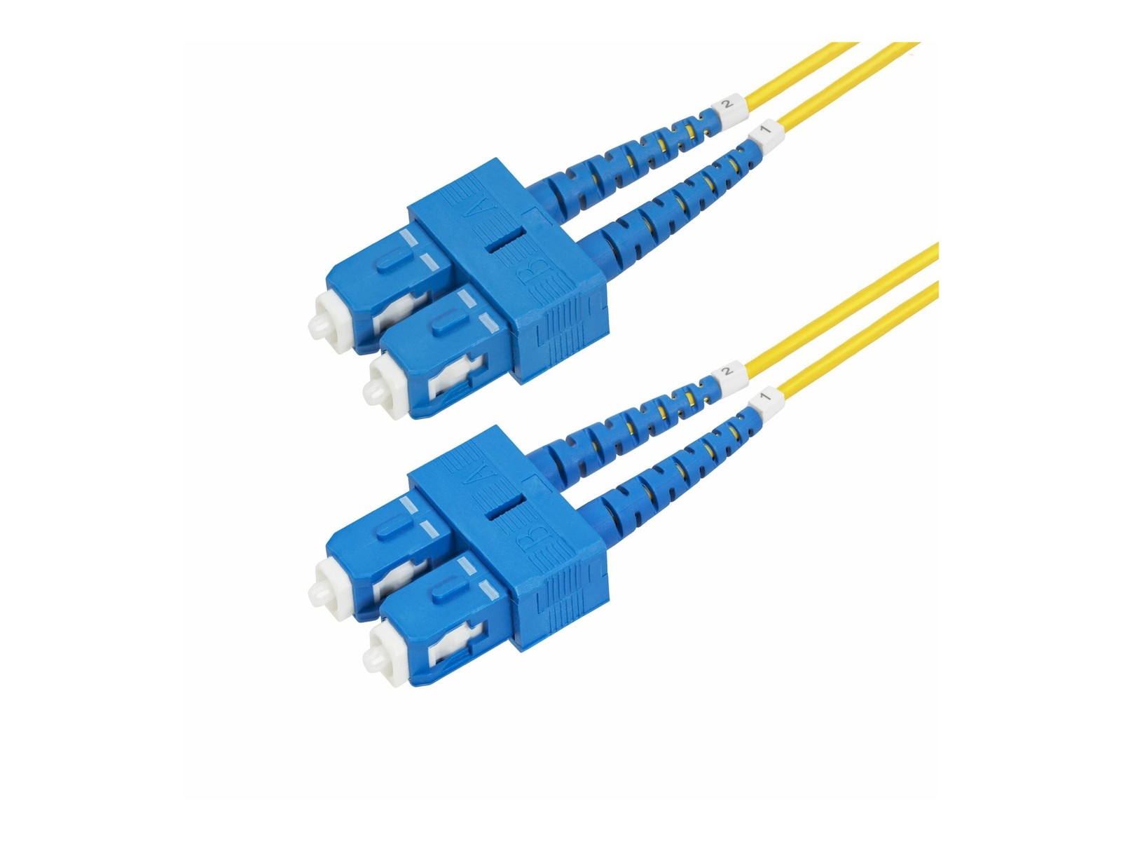 StarTech 1m [3.3ft] SC to SC [UPC] OS2 Single Mode Duplex Fiber Optic Cable