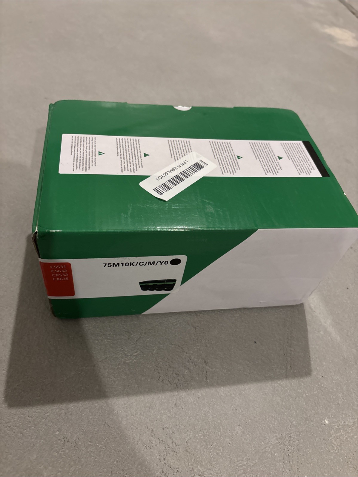 CS531 CX532 Toner Cartridge 75M10K0 75M10CO 75M10MO 75M10YO For Lexmark, 4| READ