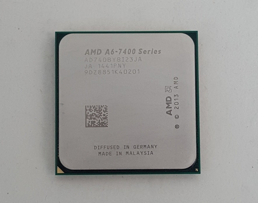 Lot of 2 AMD A6 PRO-7400B 3.5 GHz Socket FM2+ CPU Processor AD740BYBI23JA
