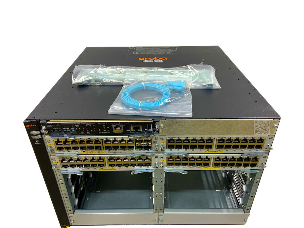 JL001A I HPE Aruba 5412R 92GT PoE+/4SFP+ v3 zl2 CTO J9851A Switch (No PSU)