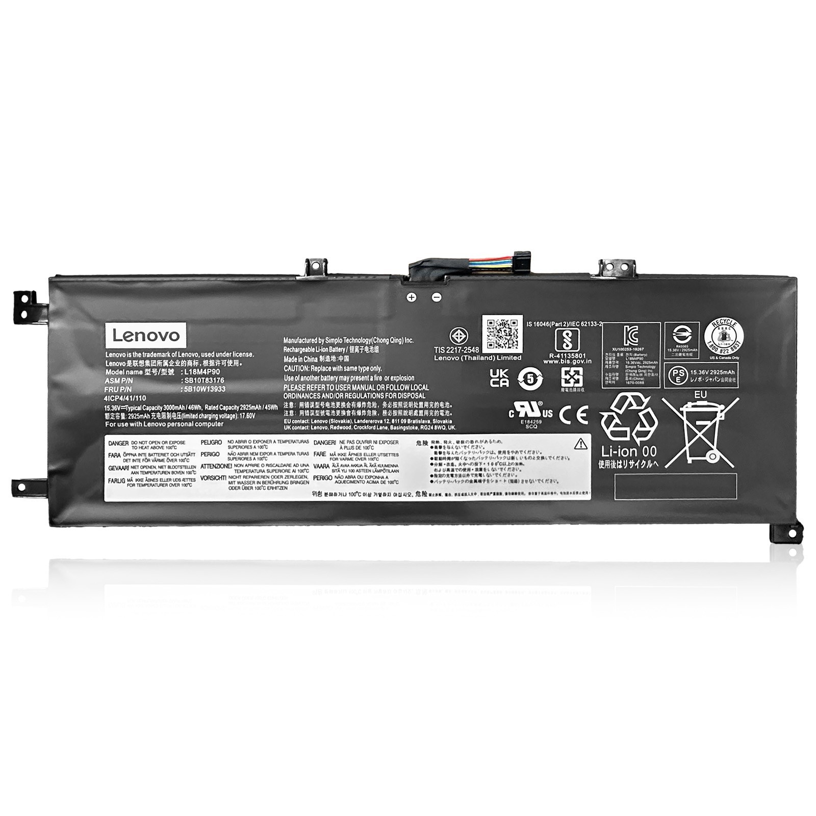 Lot OEM Genuine L18D4P90 L18M4P90 L18C4P90 02DL031 Battery for Thinkpad L13 Yoga