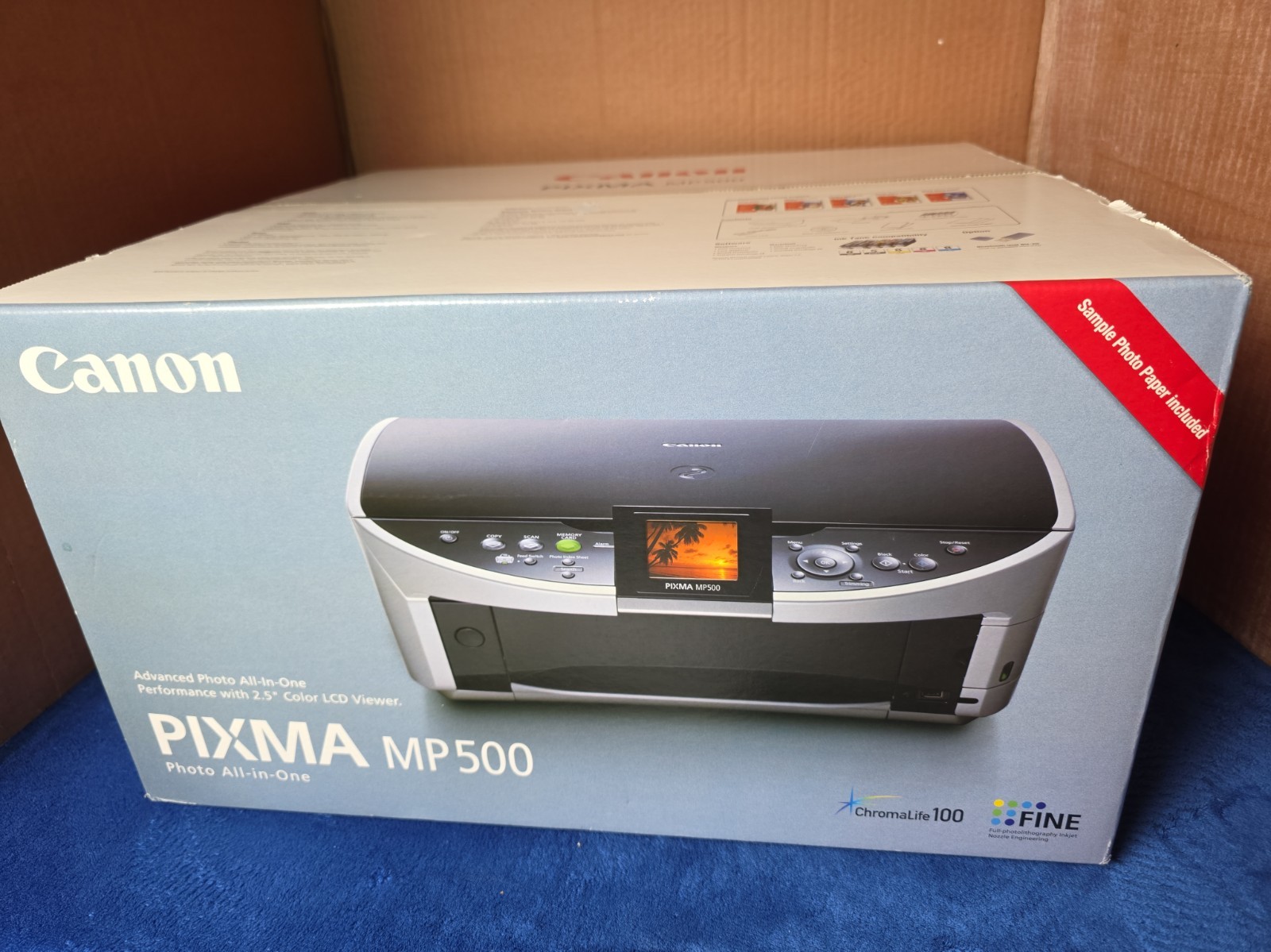 NEW Canon PIXMA MP500 Advanced All-In-One Photo Printer, Copier and Scanner