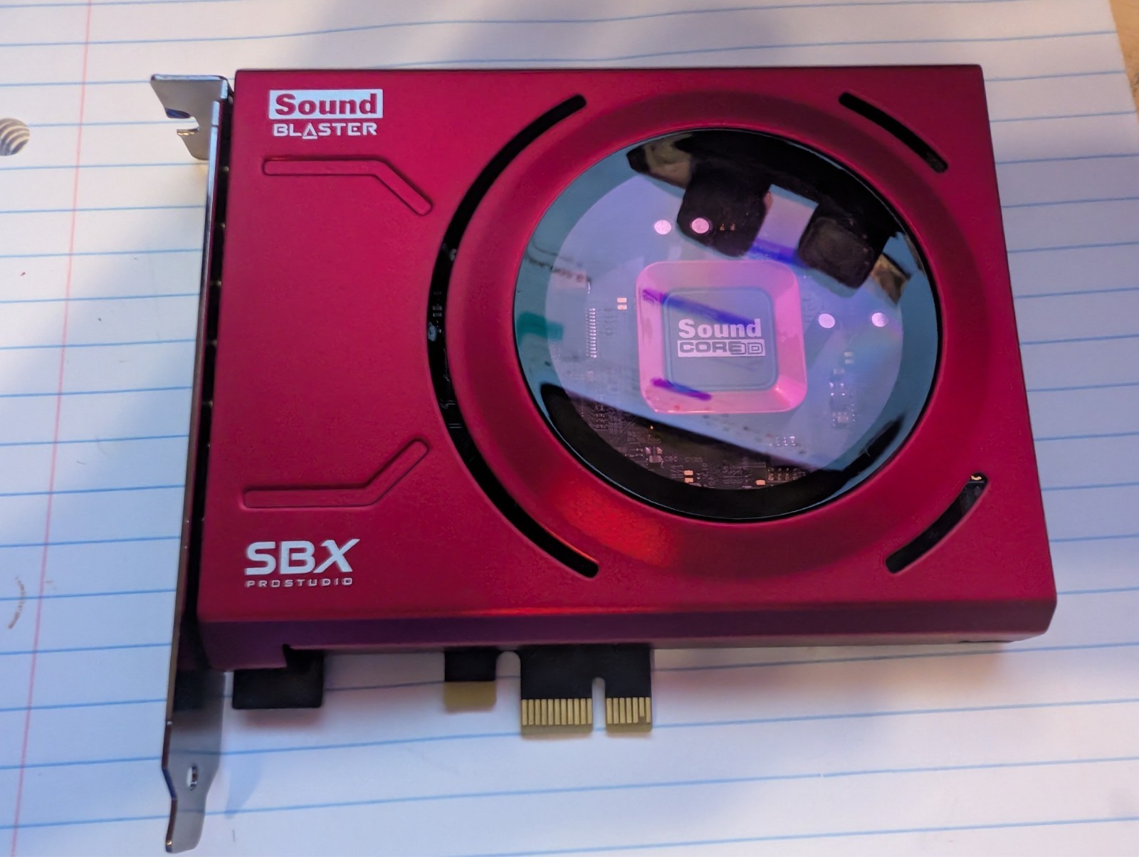 Creative Labs SB1500 Sound Blaster SBX Pro Studio Sound Card