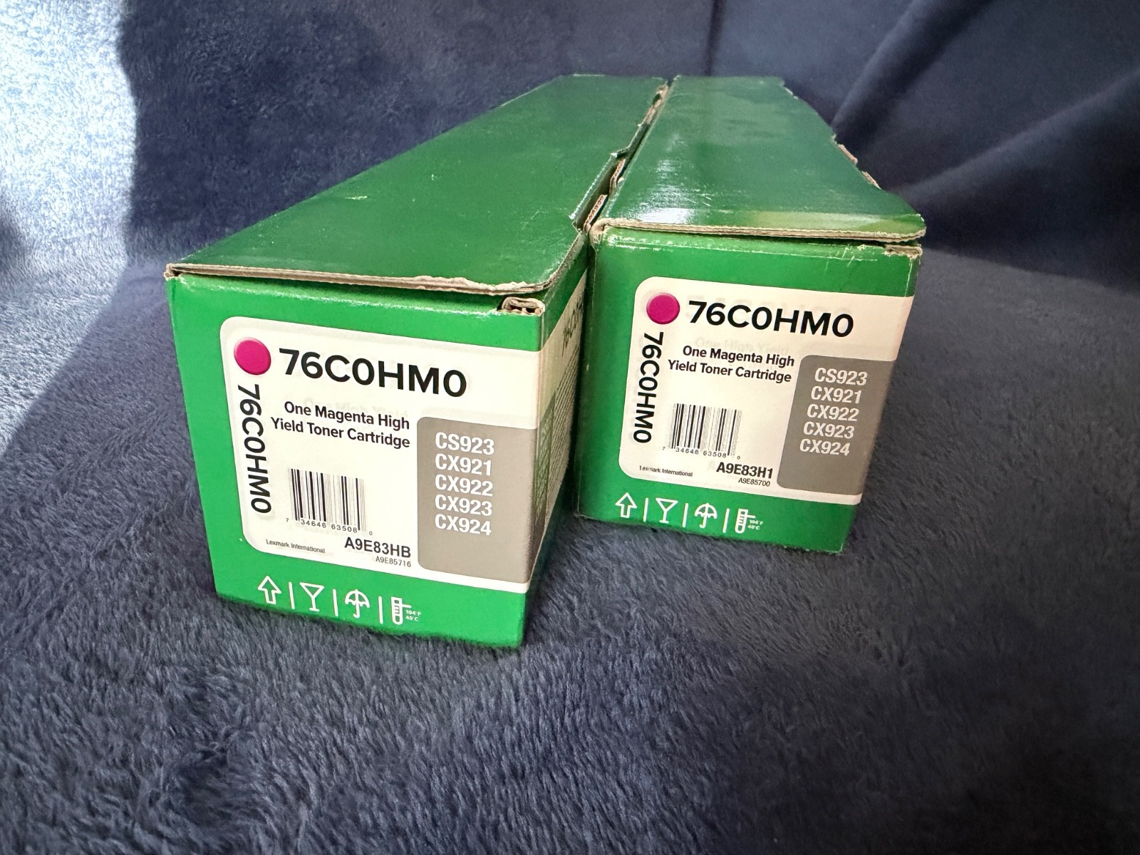 GENUINE LEXMARK 76COHMO - MAGENTA High Yield Toner - Cartridge NEW -FACTORY SEAL