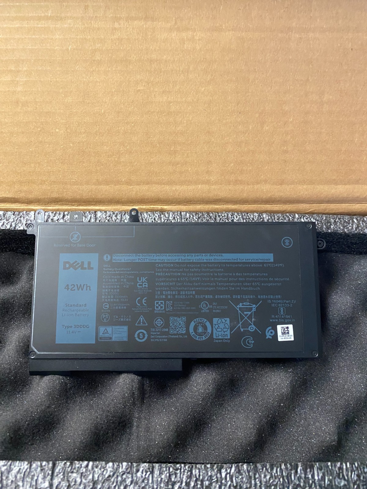 NEW Genuine 3DDDG Battery for Dell Latitude 5280 5288 5290 5480 Precision M3520