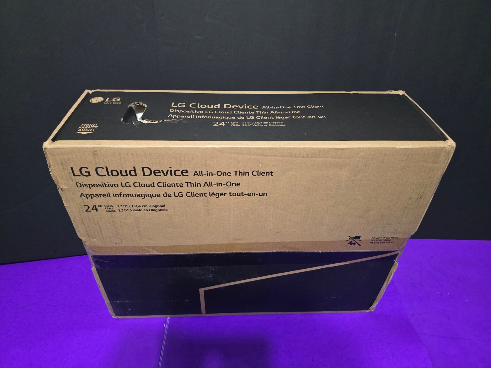 💯24" LG Cloud Device All-in-One Thin Client 24CK550W-3A