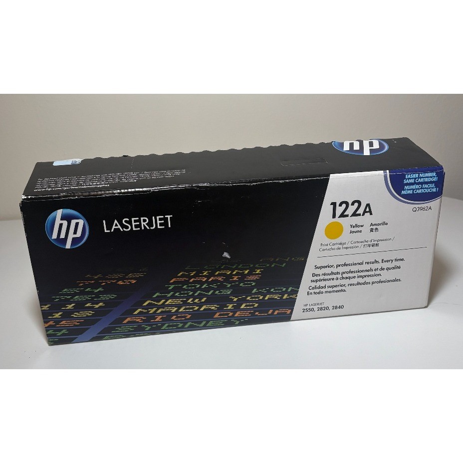 HP 122A Yellow Toner Cartridge