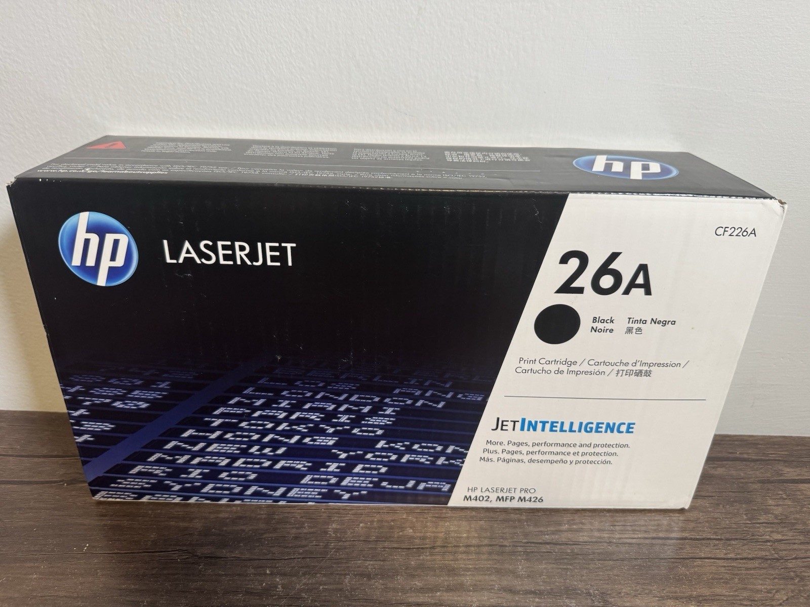 NEW Genuine HP 26A CF226A Black LaserJet Pro Toner Print Cartridge - Sealed OEM