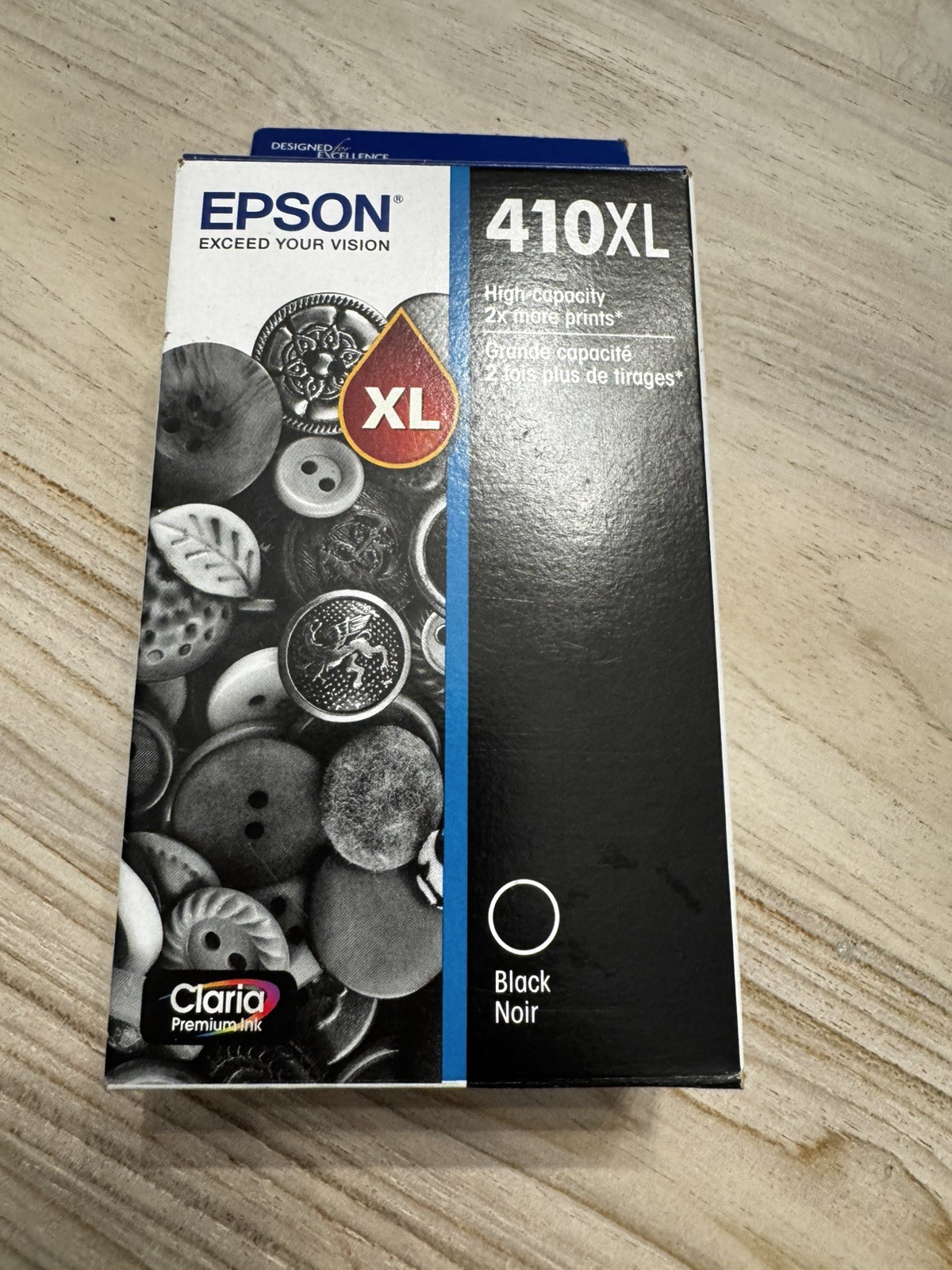 Epson 410XL Claria Premium High-Capacity Black Ink Cartridge (T410XL120)