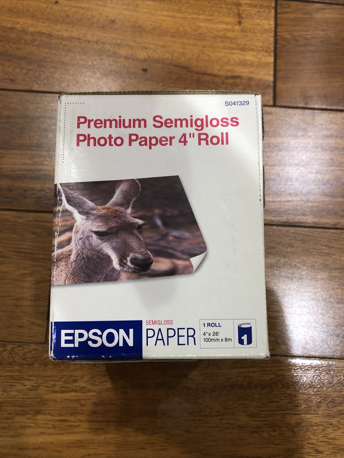 Epson S041329 4in Roll Premium Semigloss Photo Paper, 4" x 26 ft, BRAND NEW