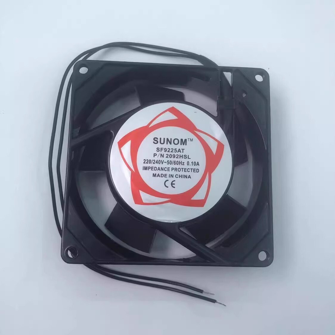 SUNON SF9225AT P/N 2092HSL 220/240V 0.10A Axial Cooling Fan