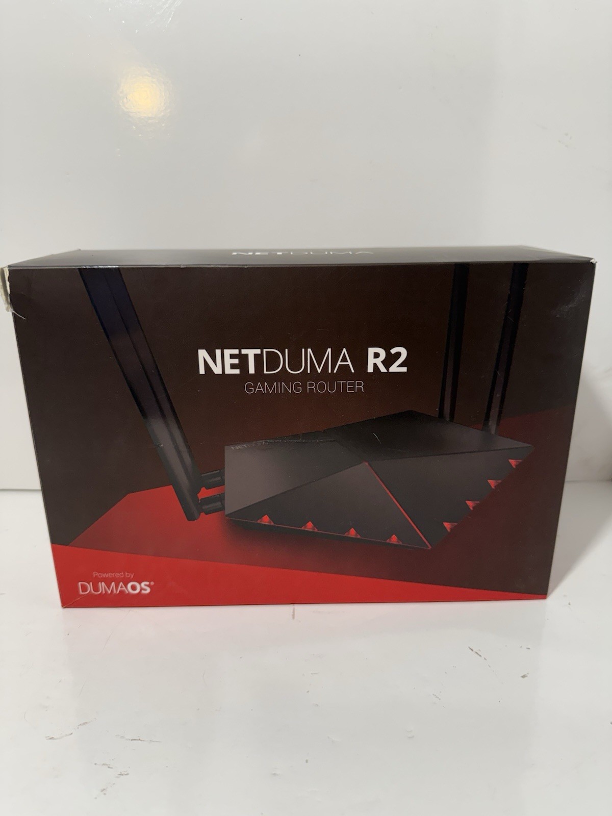 NetDuma R2 Gaming Router 4 Port- Dual Bandwith 2.4GHz/5GHz USB3.0 Port Read Ad