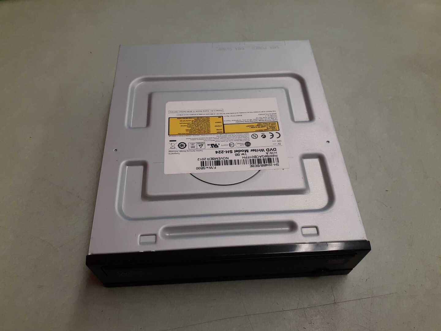 Toshiba Samsung SH-224 DVD Writer Drive SH-224BB/BEBE - Black Bezel
