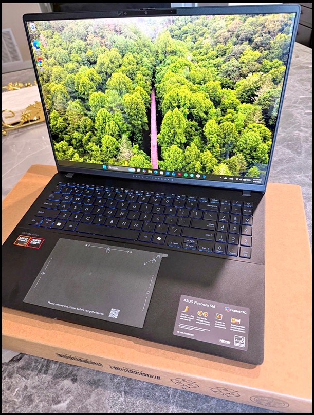 Asus Vivobook S M5606KA-PB77 16" OLED Laptop Ryzen AI 7 350 24GB 1TB w Warranty