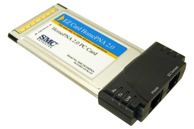 SMC Networks SMC2832HPNA EZ Card HomePNA 2.0 PC Card