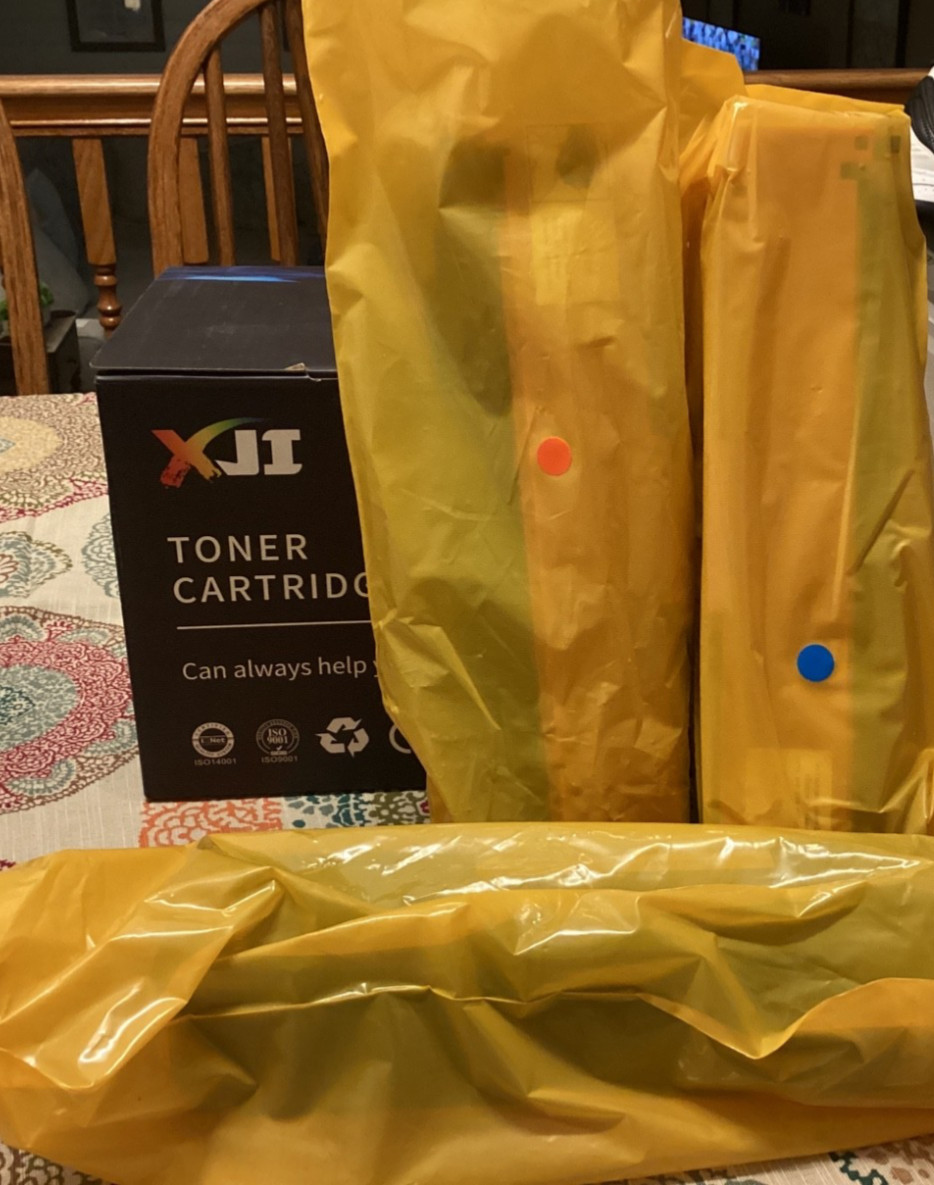 XJI 206X (With Chip) High Yield Toner Cartridge 3 Pack Replaces HP 206X 206A