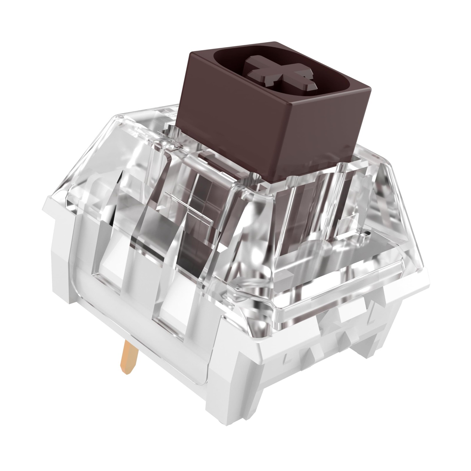 72 PCS Kailh Box Brown Switches Mechanical Keyboard 3Pin 45gf Tactile Lubed