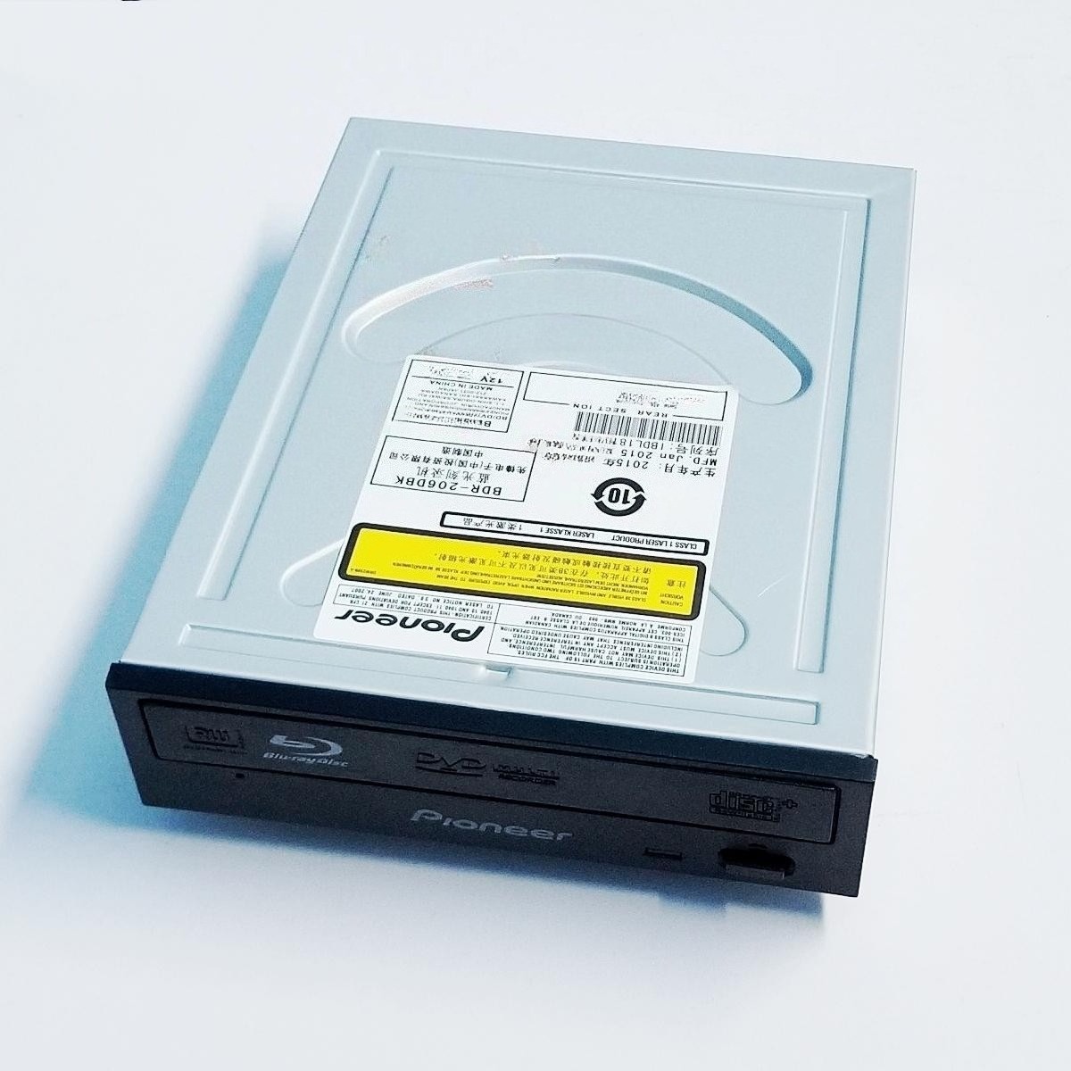 NEW Pioneer BDR-206DBK 12X Blu-ray BD-R SATA BD DVD CD Burner 3D Player