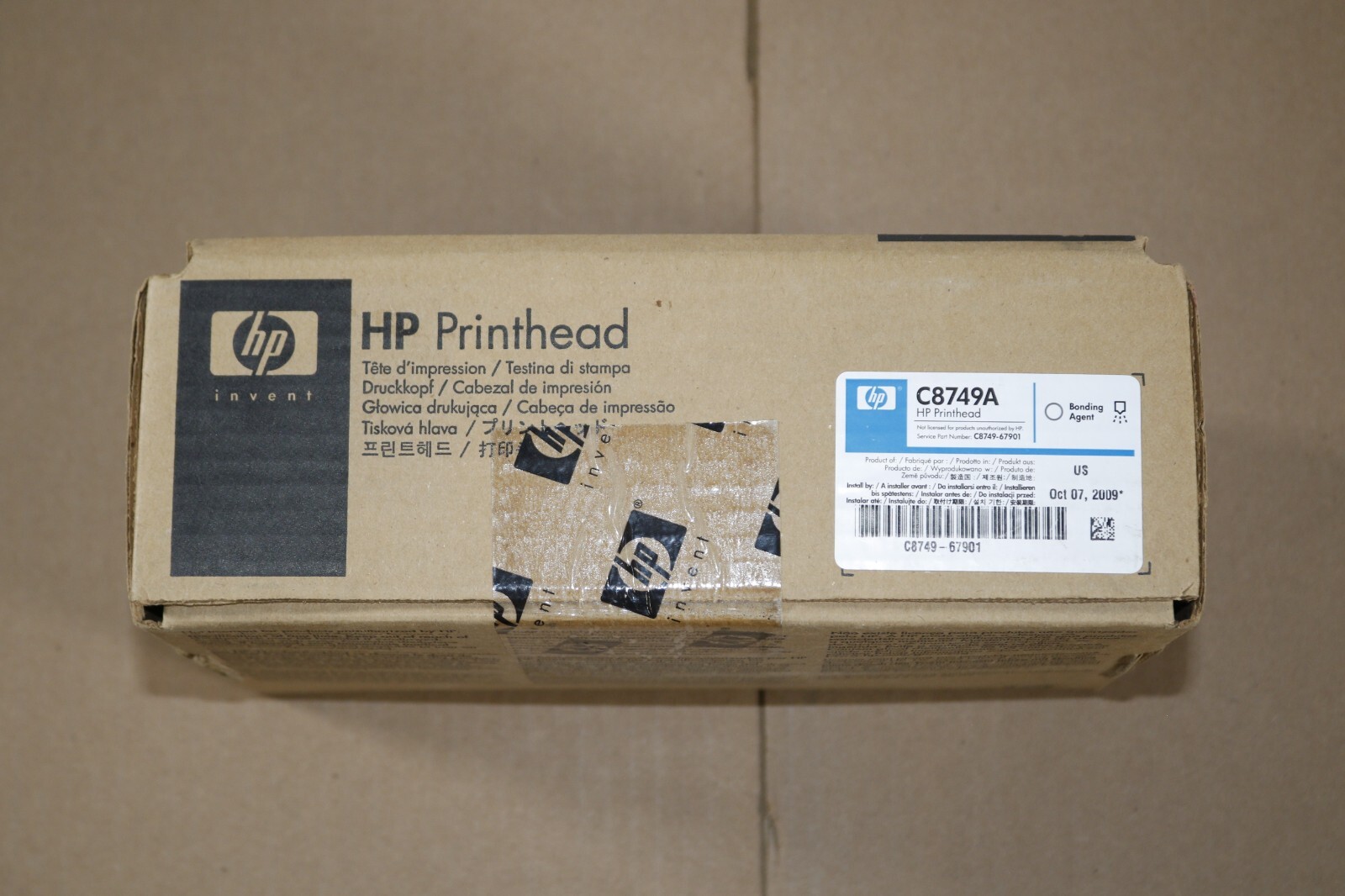 Genuine HP C8749A Bonding Agent Printhead MFP CM8050,MFP CM8051,MFP CM8060