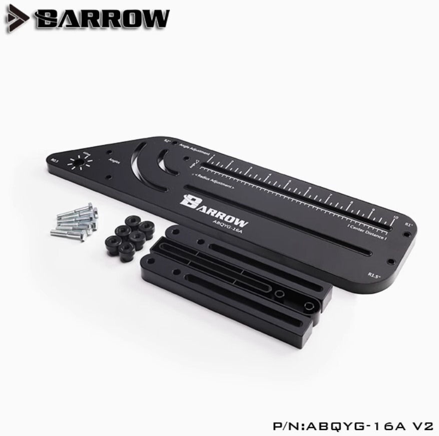 Black Multifunction Rigid  Tubing Bender Tool For 12/14/16mm Water Cooling pipe