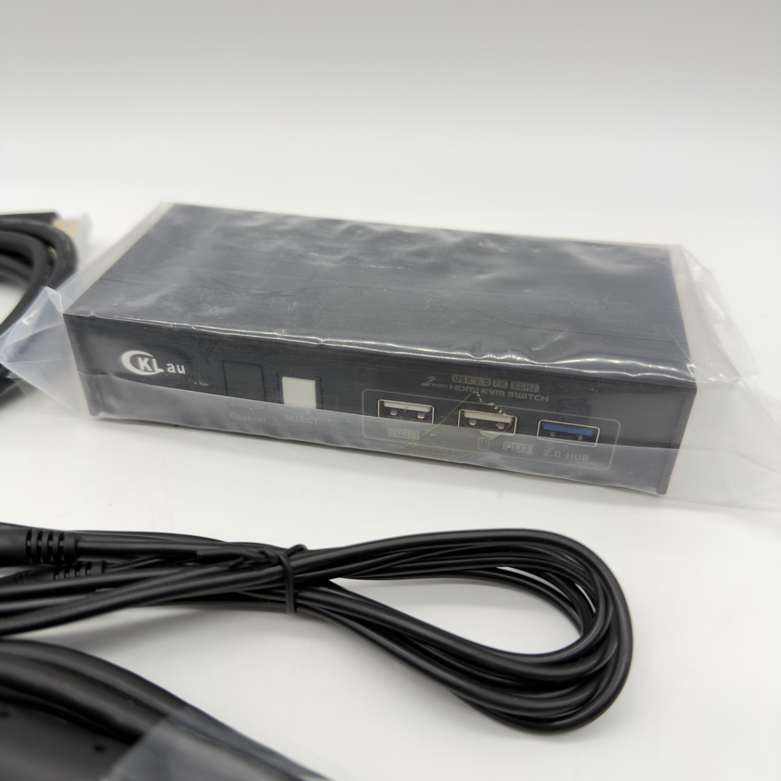 CKLau 2 Port USB KVM HDMI  Switch NEW