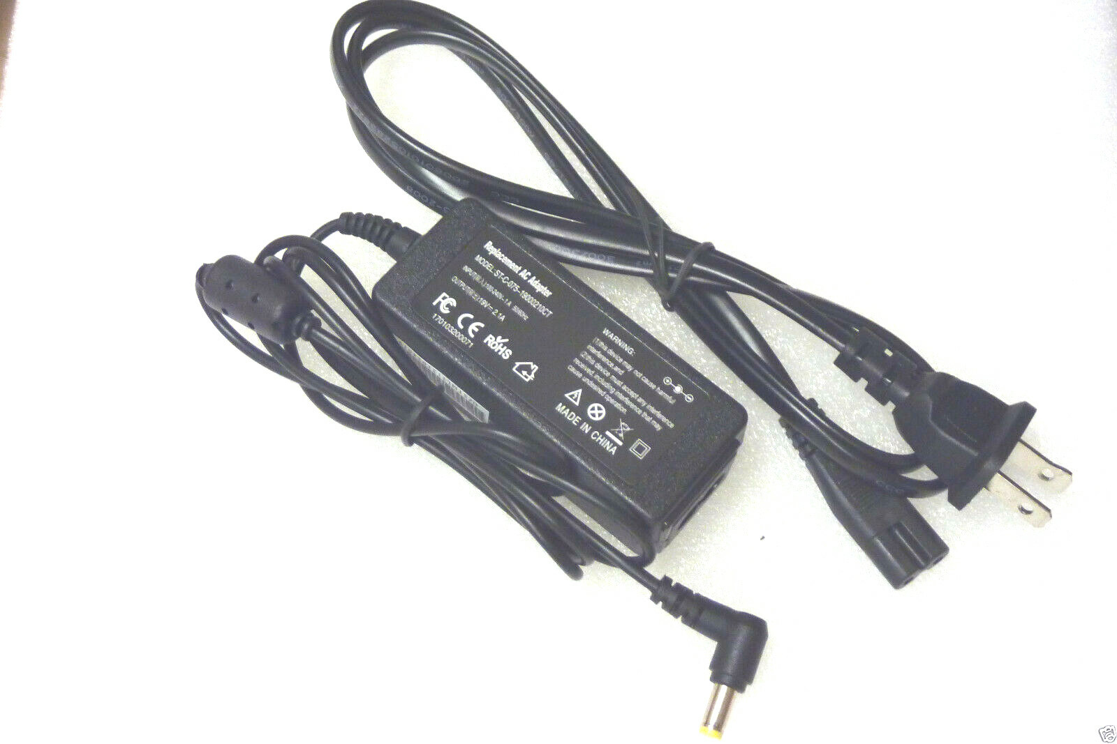 AC Adapter For Acer R221Q R240HY R241Y R251 R271 EG270 LED Monitor Power Cord