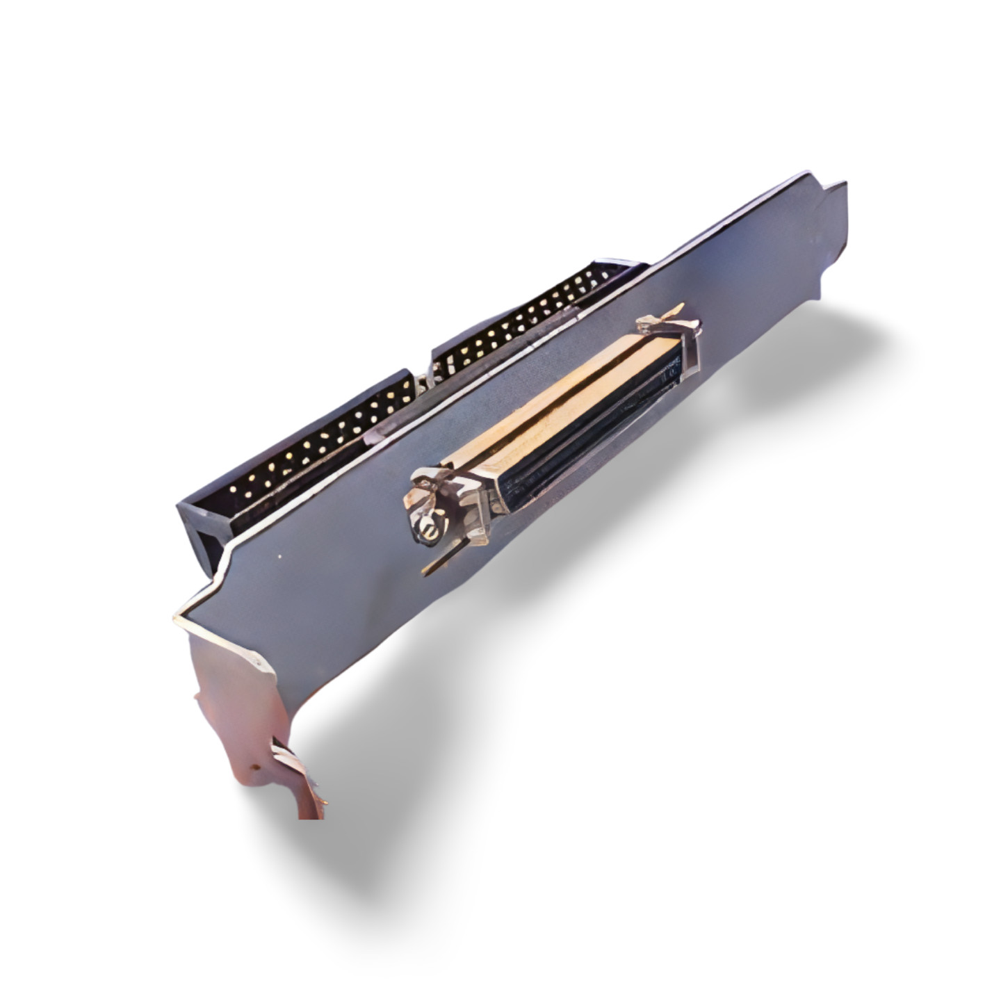 SCSI IDC50 Male to External SCSI-II HPDB50 Female Latch - Silver
