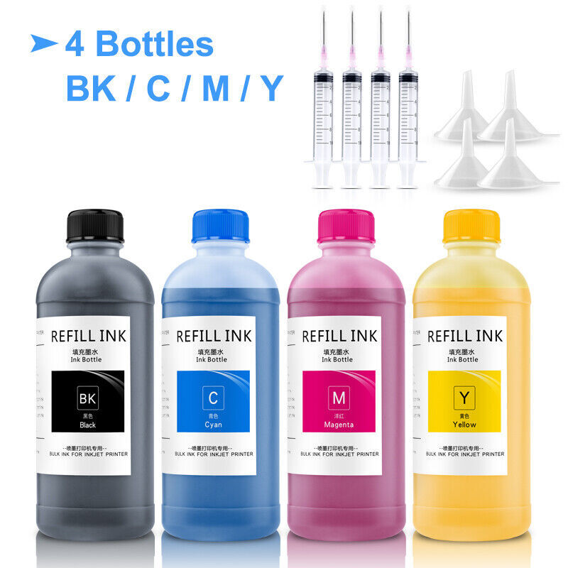4*500ML Pigment Ink For HP 950 951 932 933 952 9 711 8100 8600 7610 7510 T120