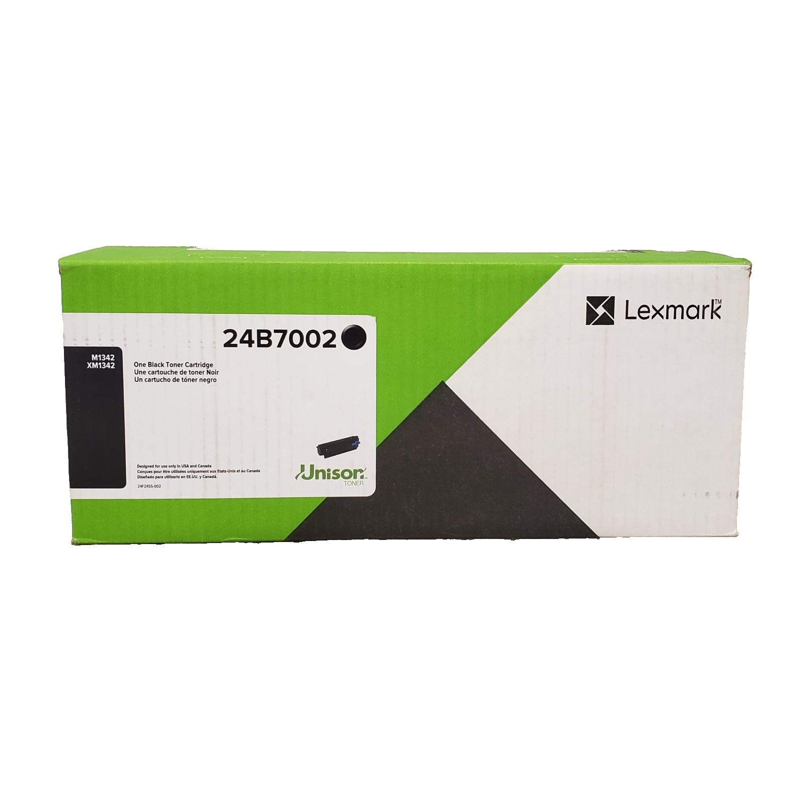 Lexmark 24B7002 OEM Black Toner Cartridge M1342 XM1342